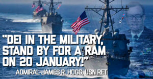 US Navy Admiral James R. Hogg, 1934-2025