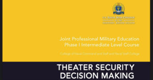 “Constructivism and Feminism” Course at Naval War College